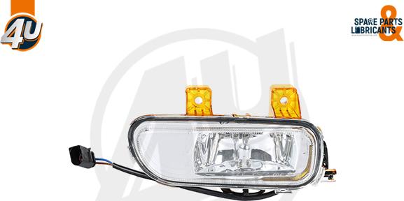 4U Autoparts 27463ME - Miglas lukturis www.autospares.lv