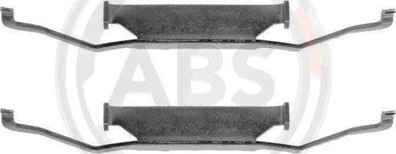A.B.S. 1054Q - Piederumu komplekts, Disku bremžu uzlikas www.autospares.lv