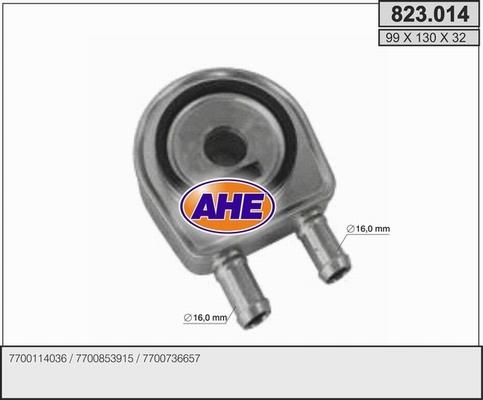 AHE 823.014 - Eļļas radiators, Motoreļļa www.autospares.lv