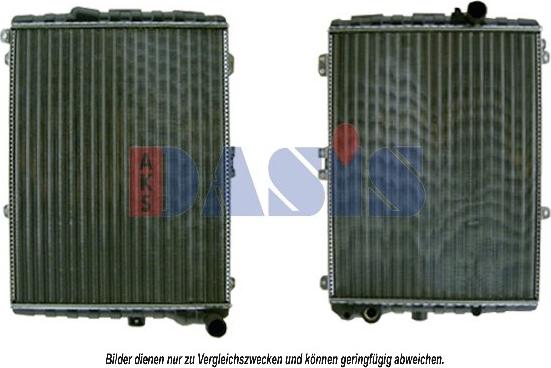 AKS Dasis 480180N - Radiators, Motora dzesēšanas sistēma www.autospares.lv
