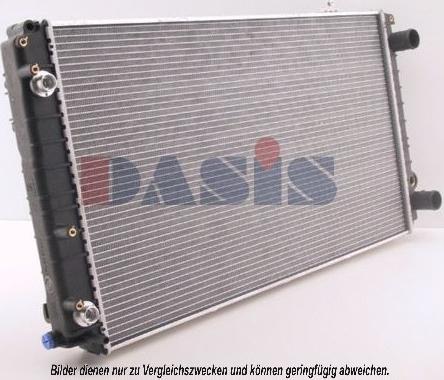 AKS Dasis 480380N - Radiators, Motora dzesēšanas sistēma www.autospares.lv