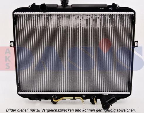 AKS Dasis 560011N - Radiators, Motora dzesēšanas sistēma www.autospares.lv