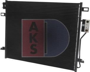 AKS Dasis 522031N - Kondensators, Gaisa kond. sistēma www.autospares.lv