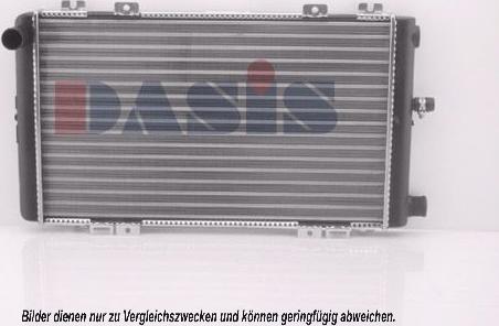 AKS Dasis 090490N - Radiators, Motora dzesēšanas sistēma www.autospares.lv