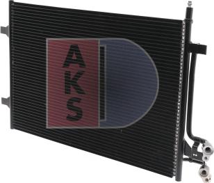 AKS Dasis 092045N - Kondensators, Gaisa kond. sistēma www.autospares.lv