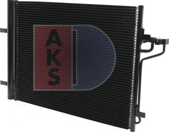 AKS Dasis 092058N - Kondensators, Gaisa kond. sistēma www.autospares.lv