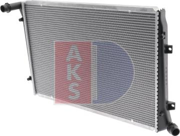 AKS Dasis 040029N - Radiators, Motora dzesēšanas sistēma www.autospares.lv
