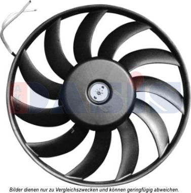 AKS Dasis 048047N - Ventilators, Motora dzesēšanas sistēma www.autospares.lv