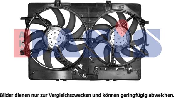 AKS Dasis 048030N - Ventilators, Motora dzesēšanas sistēma www.autospares.lv