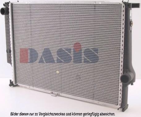 AKS Dasis 051450N - Radiators, Motora dzesēšanas sistēma www.autospares.lv