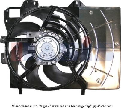 AKS Dasis 068046N - Ventilators, Motora dzesēšanas sistēma www.autospares.lv