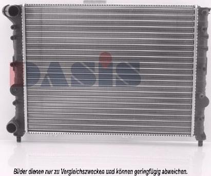 AKS Dasis 010180N - Radiators, Motora dzesēšanas sistēma www.autospares.lv