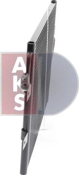 AKS Dasis 082052N - Kondensators, Gaisa kond. sistēma www.autospares.lv