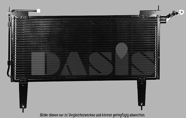 AKS Dasis 022150N - Kondensators, Gaisa kond. sistēma www.autospares.lv