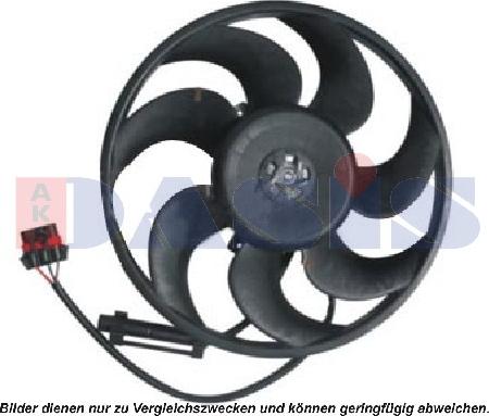 AKS Dasis 158081N - Ventilators, Motora dzesēšanas sistēma www.autospares.lv