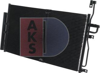 AKS Dasis 152036N - Kondensators, Gaisa kond. sistēma www.autospares.lv