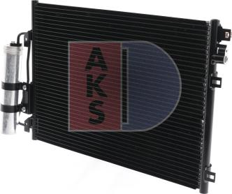 AKS Dasis 182032N - Kondensators, Gaisa kond. sistēma www.autospares.lv