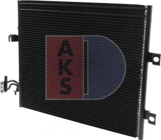 AKS Dasis 132009N - Kondensators, Gaisa kond. sistēma www.autospares.lv