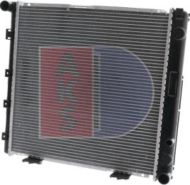 AKS Dasis 120044N - Radiators, Motora dzesēšanas sistēma www.autospares.lv