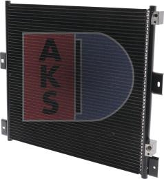 AKS Dasis 392004N - Kondensators, Gaisa kond. sistēma www.autospares.lv