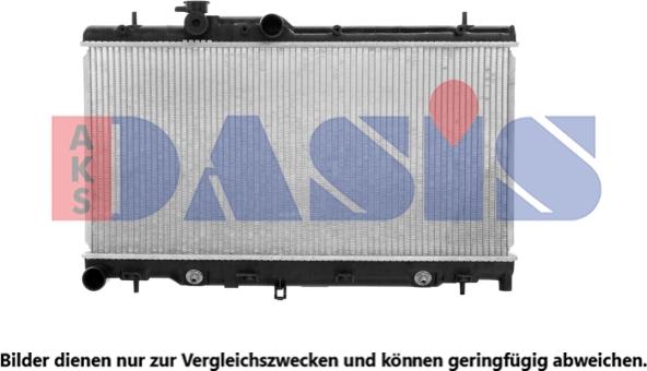 AKS Dasis 350029N - Radiators, Motora dzesēšanas sistēma www.autospares.lv