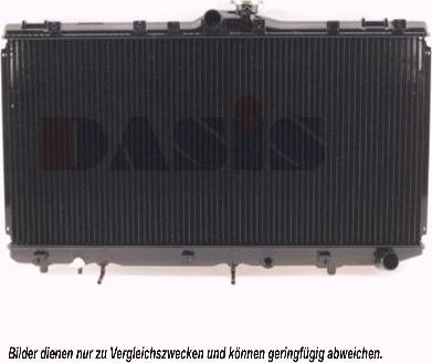AKS Dasis 210270N - Radiators, Motora dzesēšanas sistēma www.autospares.lv
