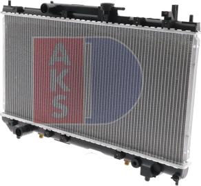 AKS Dasis 211980N - Radiators, Motora dzesēšanas sistēma www.autospares.lv