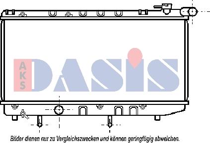 AKS Dasis 211470N - Radiators, Motora dzesēšanas sistēma www.autospares.lv