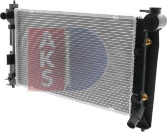 AKS Dasis 212029N - Radiators, Motora dzesēšanas sistēma www.autospares.lv