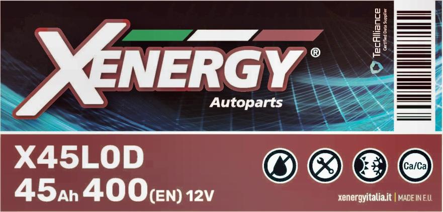 AP XENERGY X45L0D - Startera akumulatoru baterija www.autospares.lv