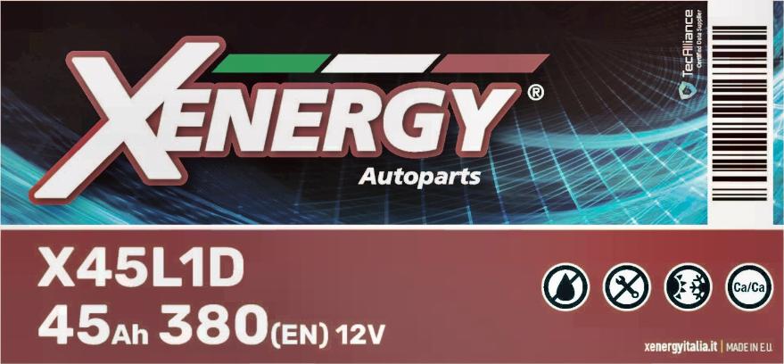 AP XENERGY X45L1D - Startera akumulatoru baterija www.autospares.lv