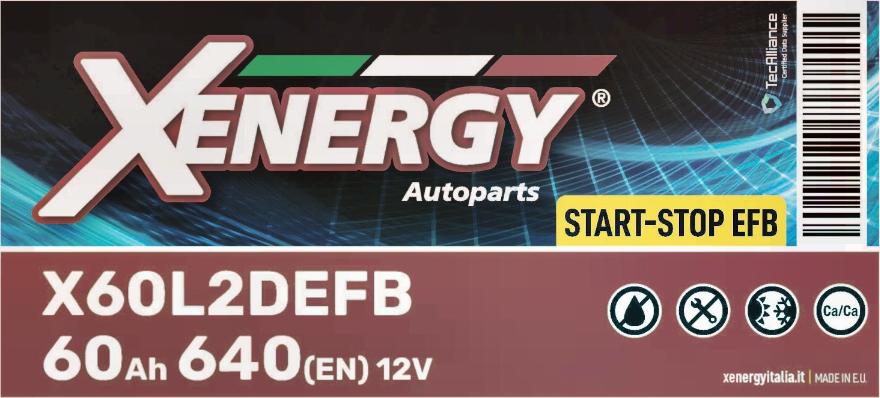 AP XENERGY X60L2DEFB - Startera akumulatoru baterija www.autospares.lv