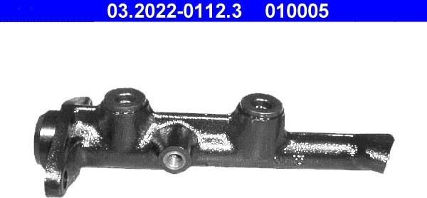 ATE 03.2022-0112.3 - Galvenais bremžu cilindrs www.autospares.lv