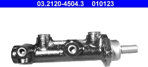 ATE 03.2120-4504.3 - Galvenais bremžu cilindrs www.autospares.lv