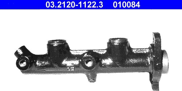 ATE 03.2120-1122.3 - Galvenais bremžu cilindrs www.autospares.lv
