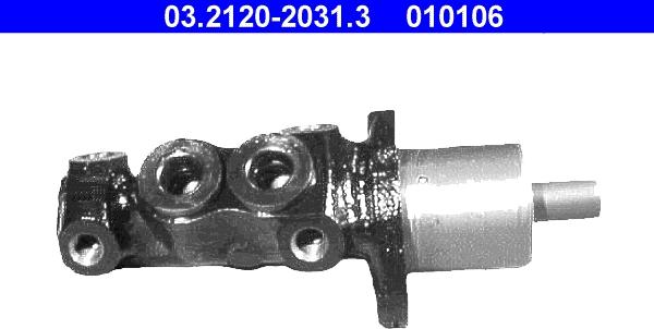 ATE 03.2120-2031.3 - Galvenais bremžu cilindrs www.autospares.lv