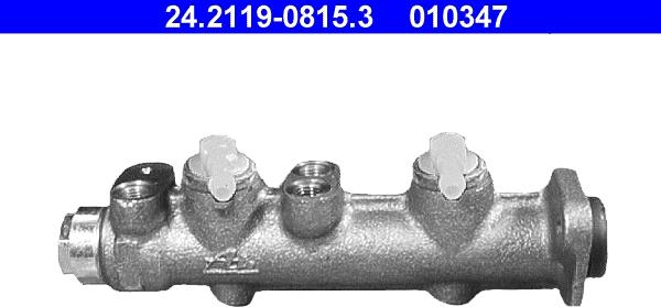 ATE 24.2119-0815.3 - Galvenais bremžu cilindrs www.autospares.lv