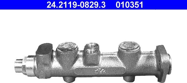 ATE 24.2119-0829.3 - Galvenais bremžu cilindrs www.autospares.lv
