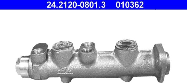 ATE 24.2120-0801.3 - Galvenais bremžu cilindrs www.autospares.lv