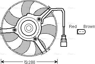 Ava Quality Cooling AI 7516 - Ventilators, Motora dzesēšanas sistēma www.autospares.lv