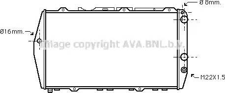 Ava Quality Cooling AIA2019 - Radiators, Motora dzesēšanas sistēma www.autospares.lv