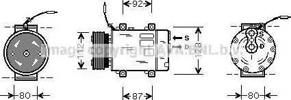 Ava Quality Cooling RT K286 - Kompresors, Gaisa kond. sistēma www.autospares.lv