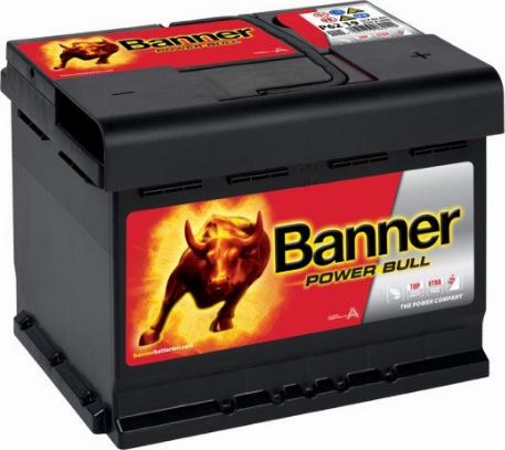 Banner P62 19 - Startera akumulatoru baterija www.autospares.lv