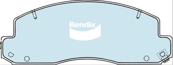 Bendix-AU CVP1293 PTHD - Bremžu uzliku kompl., Disku bremzes www.autospares.lv