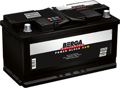 BERGA 5959010857502 - Startera akumulatoru baterija www.autospares.lv