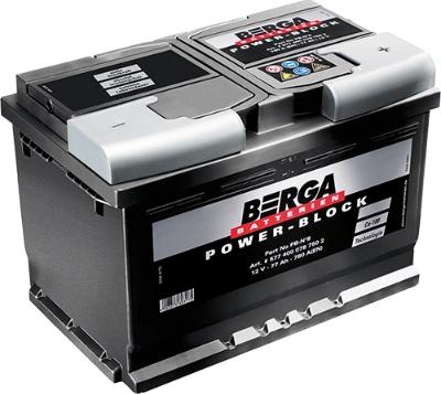 BERGA 5444020447502 - Startera akumulatoru baterija www.autospares.lv