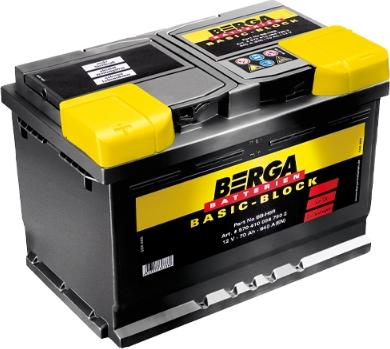 BERGA 5704100647902 - Startera akumulatoru baterija www.autospares.lv