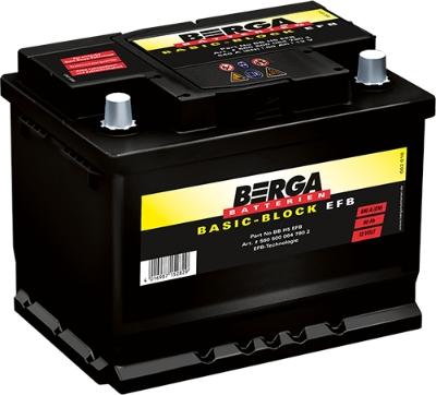 BERGA 5605000647902 - Startera akumulatoru baterija www.autospares.lv