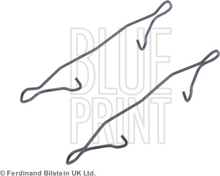 Blue Print ADM548600 - Piederumu komplekts, Disku bremžu uzlikas www.autospares.lv