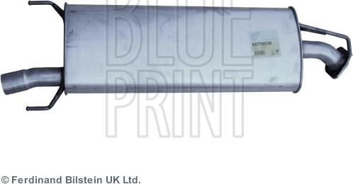 Blue Print ADT36028 - Vidējais izpl. gāzu trokšņa slāpētājs www.autospares.lv
